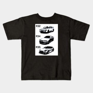 Evolution Nissan GTR Kids T-Shirt